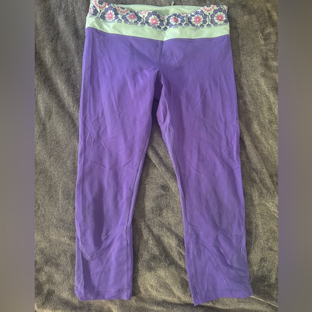 Lululemon Run Inspire Twiggy crop size 8